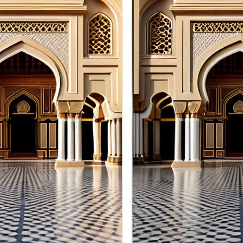 Okay, here are two different image prompts for Stable Diffusion XL, inspired by the Emirates Palace description, designed to be safe for work, and with a focus on generating high-quality images.
